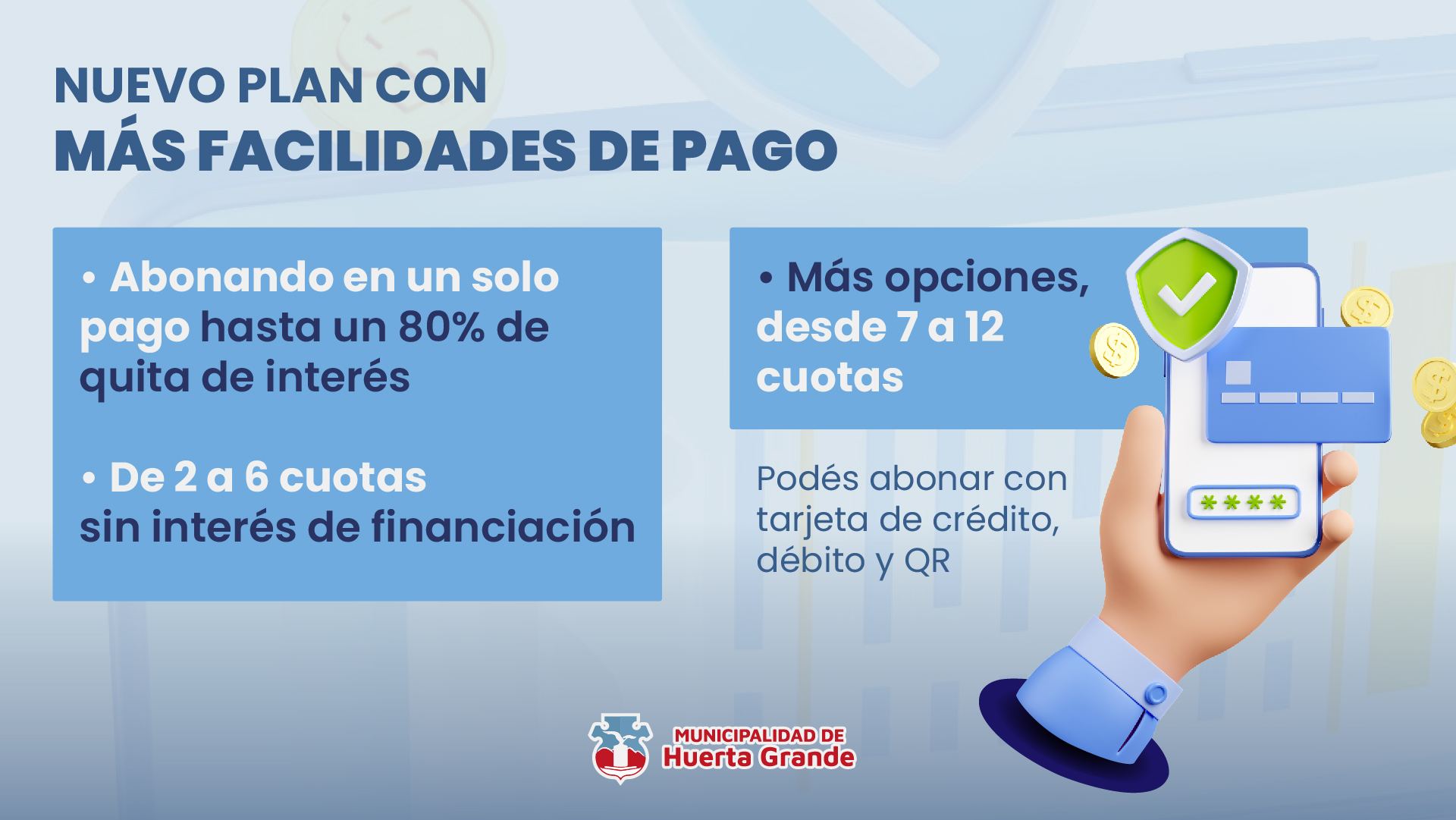 NUEVO PLAN CON MS FACILIDADES DE PAGO!