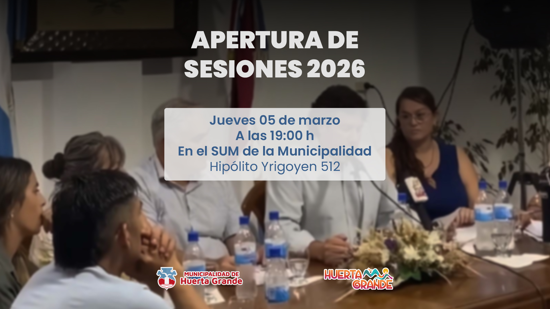 APERTURA DE SESIONES 2026