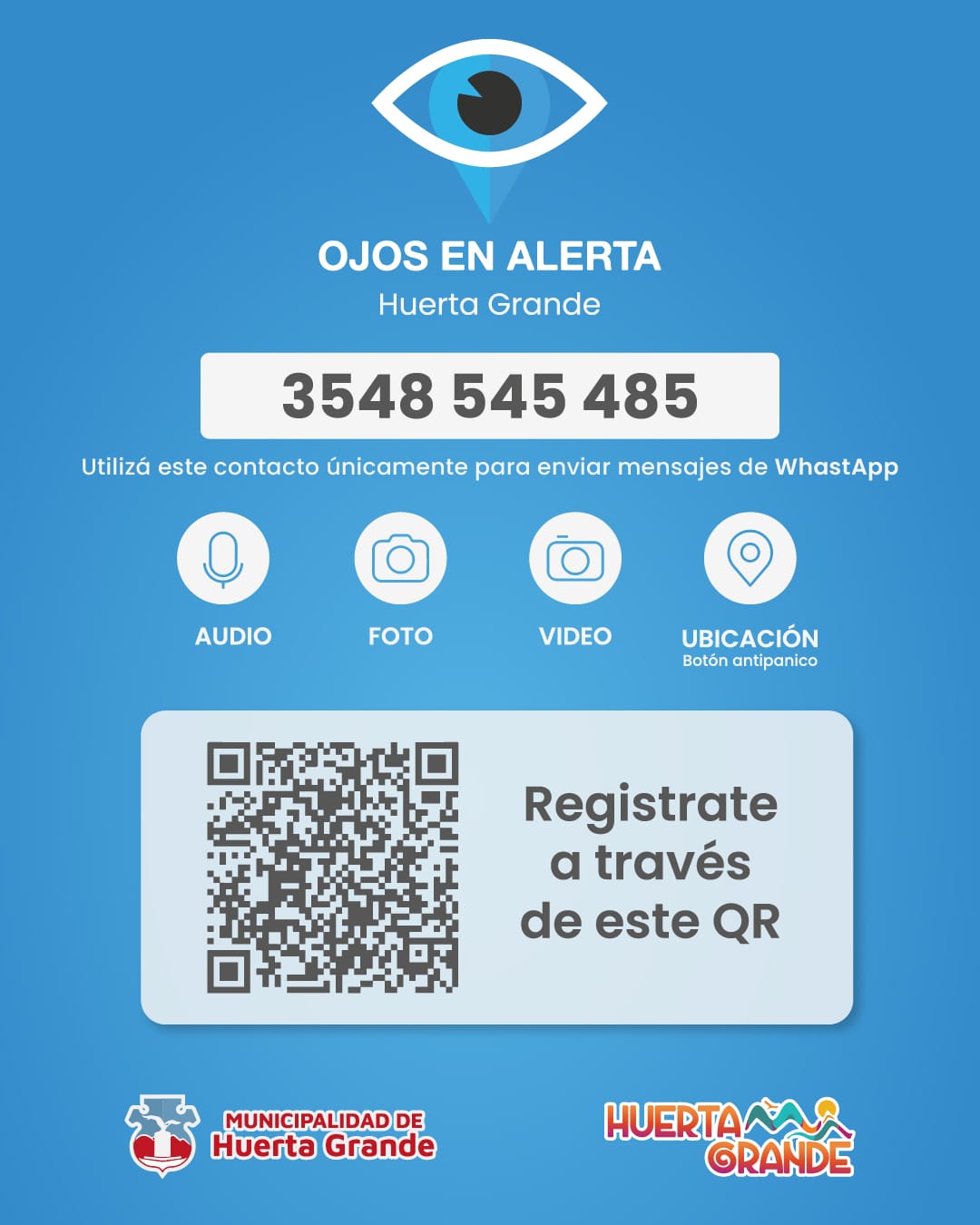 Programa Ojos en Alerta de Huerta Grande